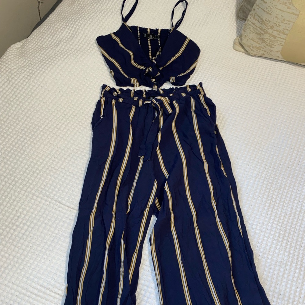 Volcom striped matching set